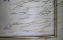Panel of marmor